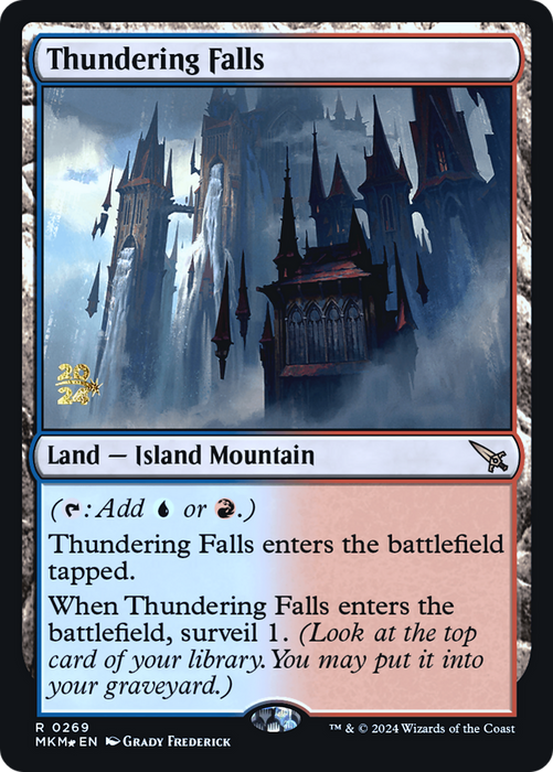 Thundering Falls (PRE-269S) - rare - Foil