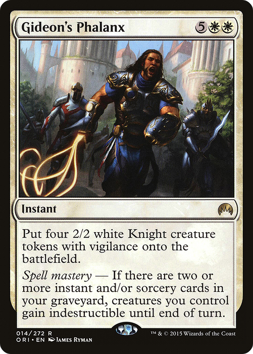Gideon's Phalanx (ORI-014) - rare - Foil