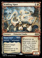 Scalding Viper // Steam Clean (WOE-295) - rare: (Showcase)