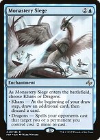 Monastery Siege (FRF-43★) - rare - Foil