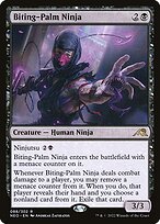 Biting-Palm Ninja (NEO-088) - rare - Foil
