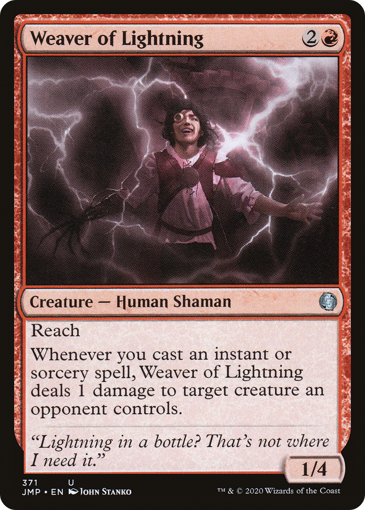 Weaver of Lightning (JMP-371) - uncommon