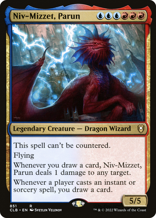 Niv-Mizzet, Parun (CLB-851) - rare