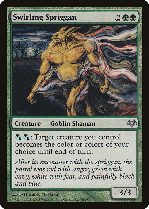 Swirling Spriggan (EVE-076) - uncommon - Foil