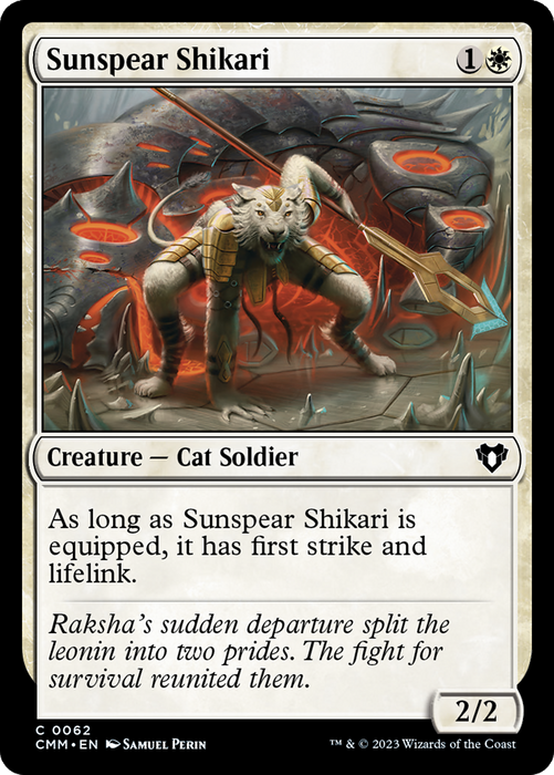 Sunspear Shikari (CMM-062) - common - Foil