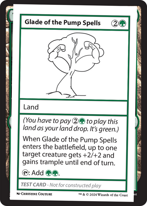 Glade of the Pump Spells (MB2PC-373) - rare