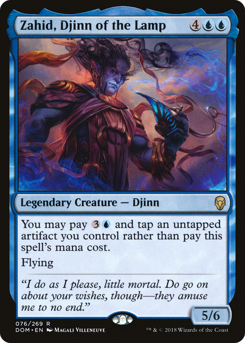 Zahid, Djinn of the Lamp (DOM-076) - rare