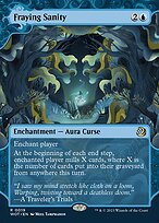 Fraying Sanity (WOT-019) - rare: (Showcase) (Borderless) - Foil