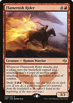 Flamerush Rider (FRF-099) - rare - Foil