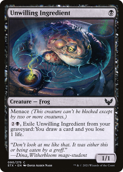 Unwilling Ingredient (STX-090) - common