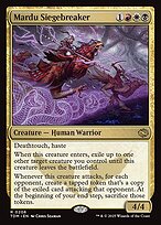 Mardu Siegebreaker (TDM-206) - rare - Foil