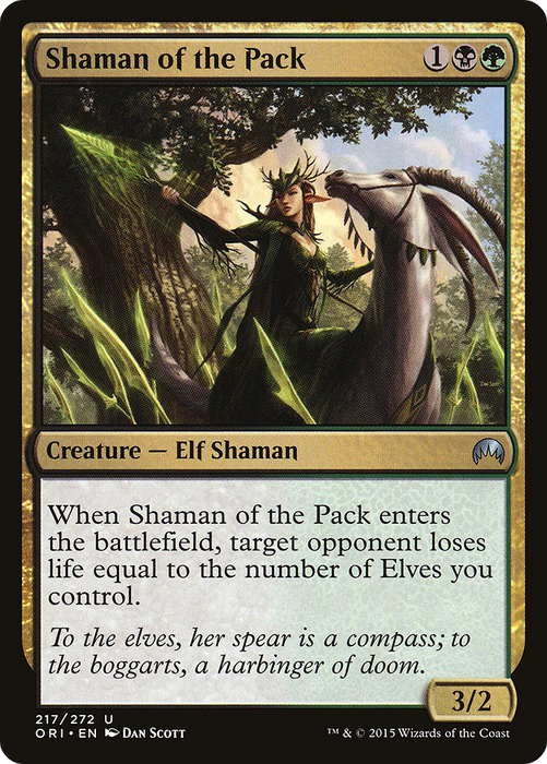 Shaman of the Pack (ORI-217) - uncommon - Foil