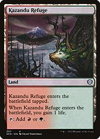 Kazandu Refuge (SCD-307) - uncommon