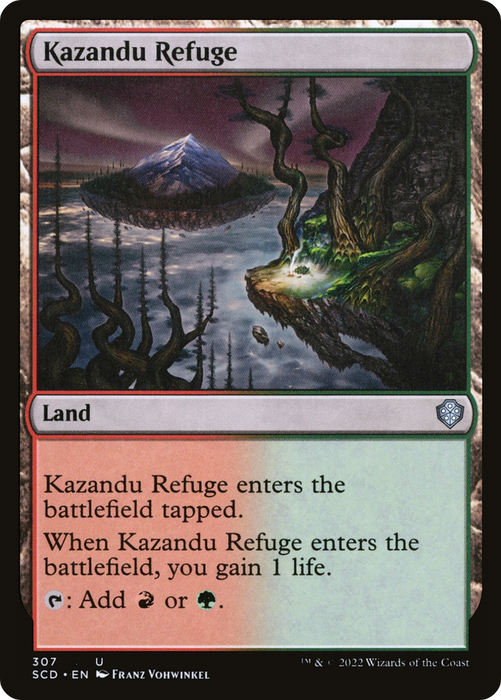 Kazandu Refuge (SCD-307) - uncommon