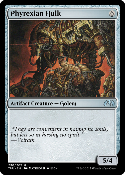 Phyrexian Hulk (TPR-230) - uncommon - Foil
