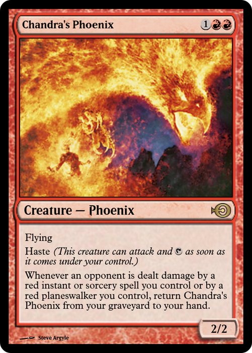 Chandra's Phoenix (PRM-41646) - rare - Foil
