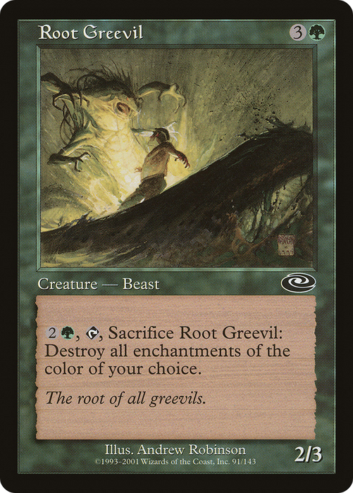Root Greevil (PLS-091) - common - Foil