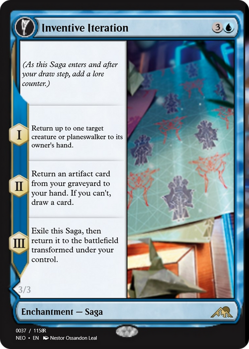 Inventive Iteration // Living Breakthrough (PRM-97937) - rare: (enchantment) - Foil