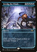 Invoke the Winds (NEO-370) - rare: (Showcase) - Foil