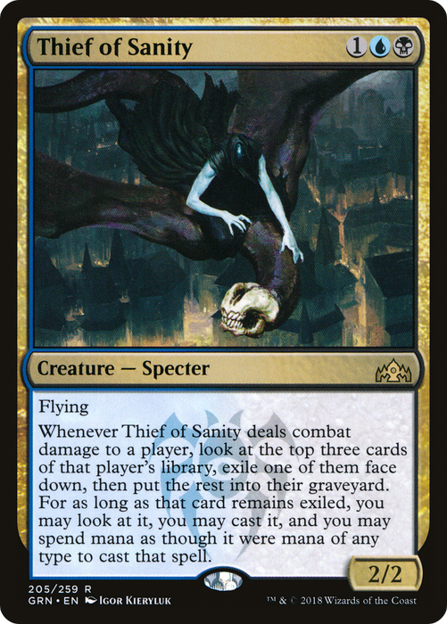 Thief of Sanity (GRN-205) - rare - Foil
