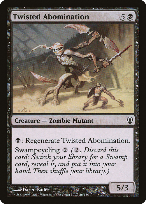 Twisted Abomination (ARC-026) - common