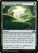 Adventurous Impulse (IKO-142) - common - Foil