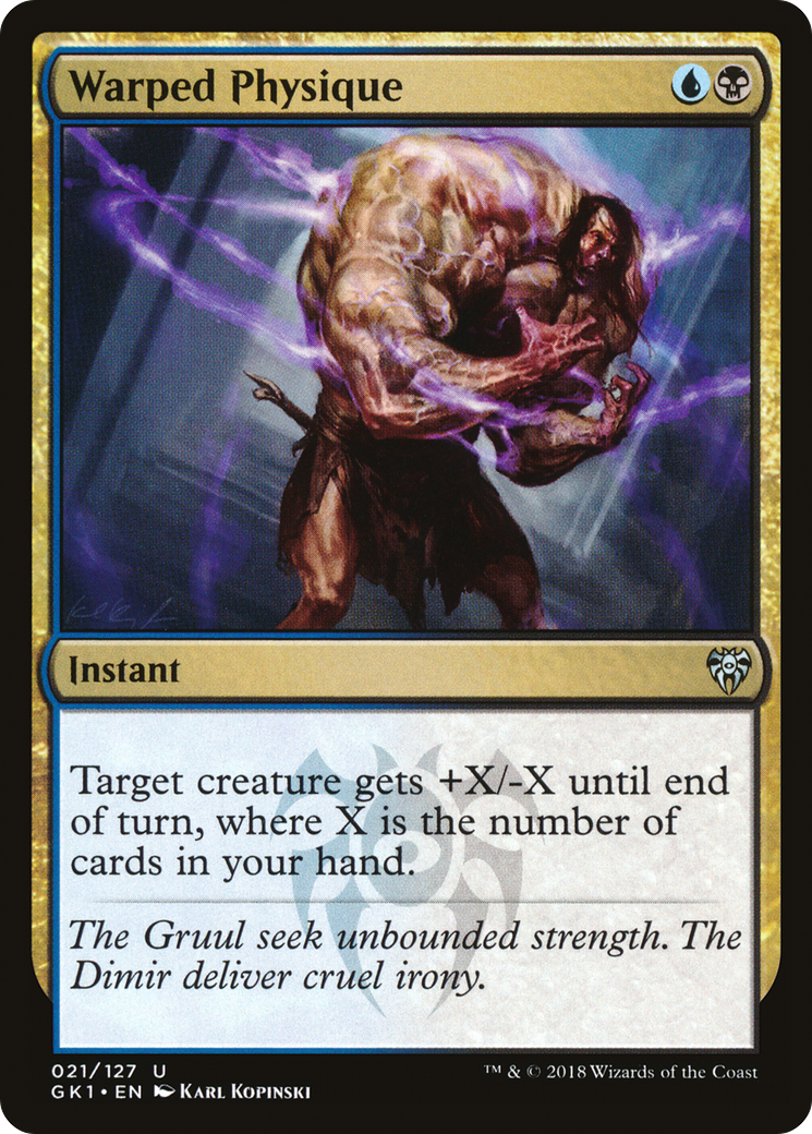 Warped Physique (GR1-021) - uncommon