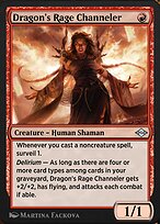 Dragon's Rage Channeler (J21-438) - uncommon