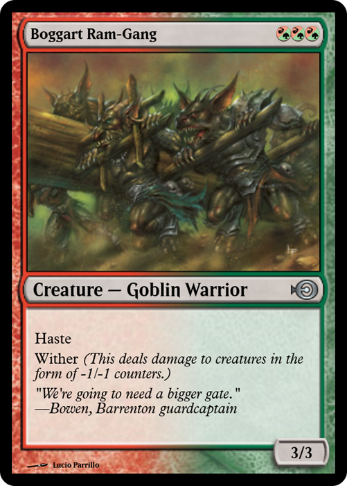 Boggart Ram-Gang (PRM-31439) - uncommon - Foil