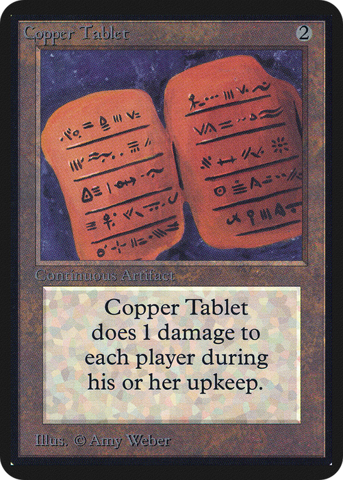 Copper Tablet (LEA-238) - uncommon