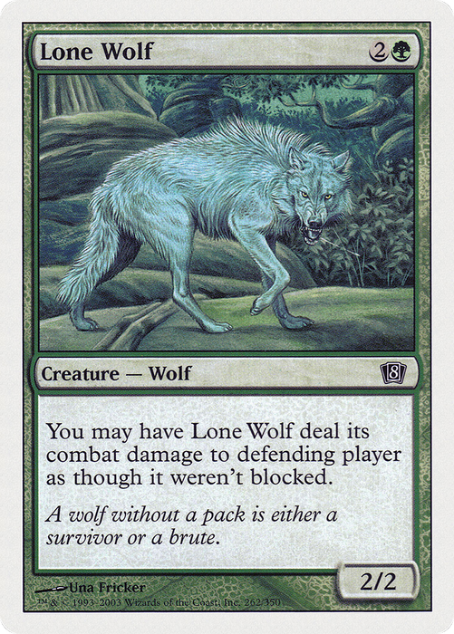 Lone Wolf (8ED-262) - common