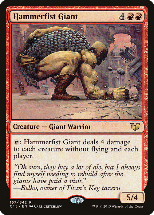 Hammerfist Giant (C15-157) - rare