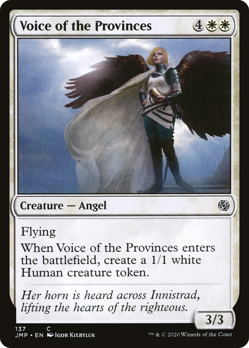 Voice of the Provinces (JMP-137) - common