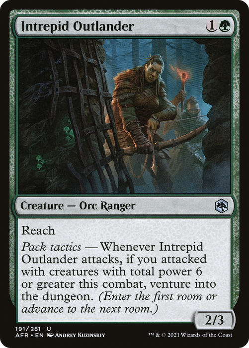 Intrepid Outlander (AFR-191) - uncommon - Foil