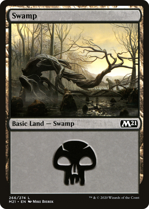 Swamp (M21-266) - common - Foil