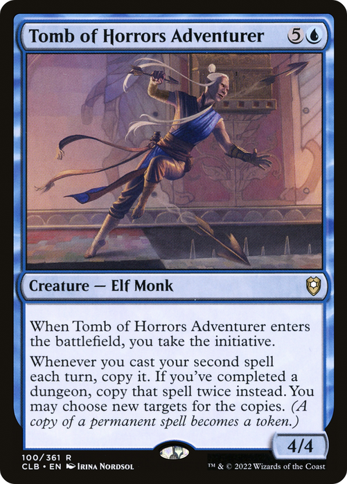 Tomb of Horrors Adventurer (CLB-100) - rare - Foil