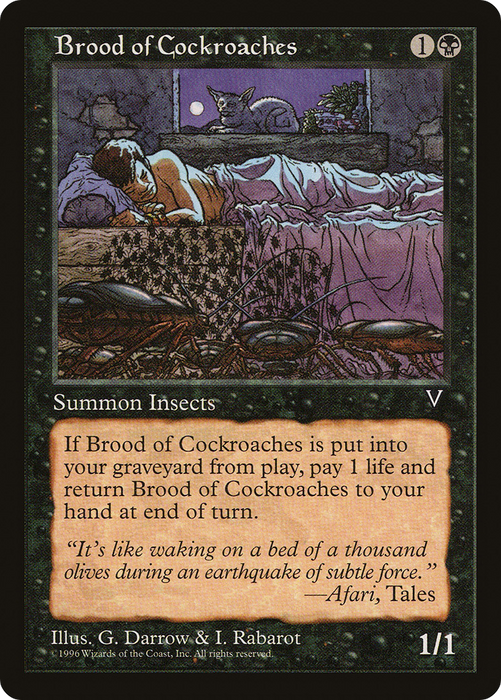 Brood of Cockroaches (VIS-053) - uncommon