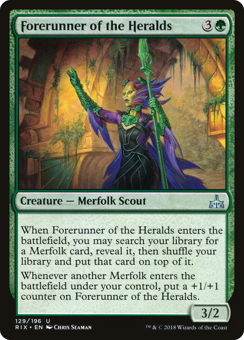 Forerunner of the Heralds (RIX-129) - uncommon