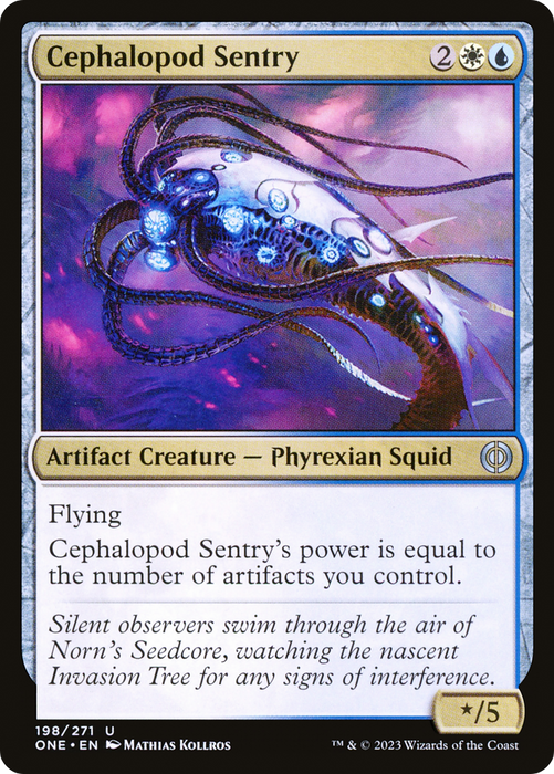 Cephalopod Sentry (ONE-198) - uncommon