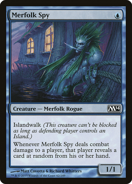Merfolk Spy (M14-062) - common