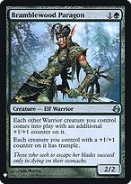 Bramblewood Paragon (LIST-MOR-115) - uncommon - Foil