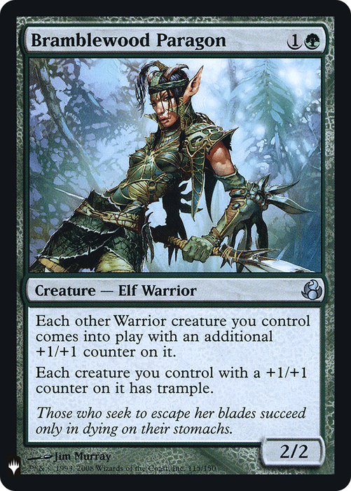 Bramblewood Paragon (LIST-MOR-115) - uncommon - Foil
