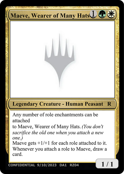 Maeve, Wearer of Many Hats (UNK-RZ04D) - rare