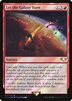 Let the Galaxy Burn (40K-81★) - rare - Foil