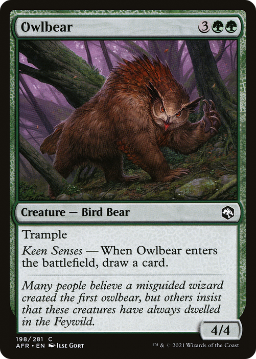 Owlbear (AFR-198) - common - Foil