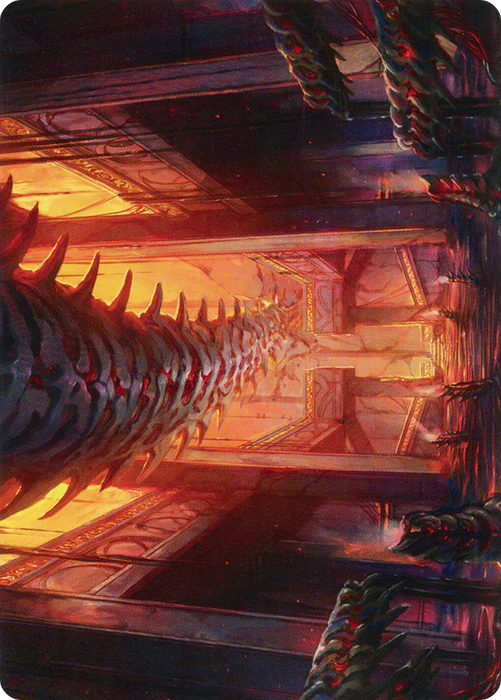 Bloodfell Caves // Bloodfell Caves (AMOM-055) - common (Borderless) - Foil