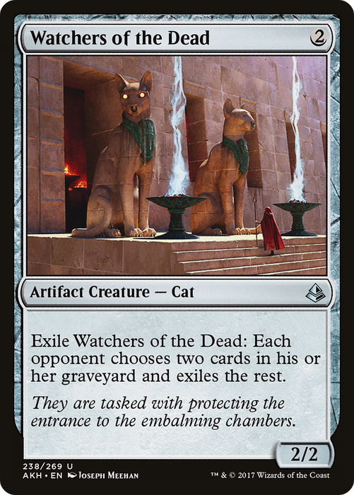 Watchers of the Dead (AKH-238) - uncommon - Foil
