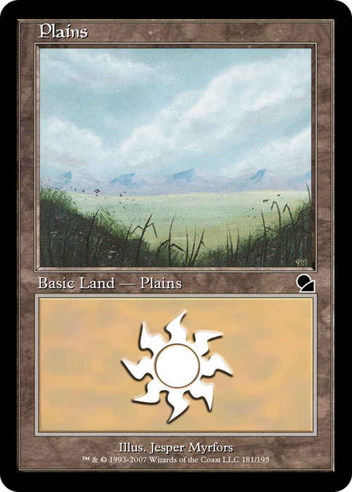 Plains (ME1-181) - common - Foil