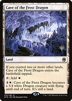 Cave of the Frost Dragon (PPAFR-253P) - rare