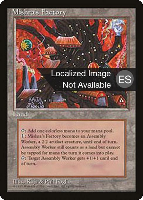 Mishra's Factory (4BB-361) - uncommon